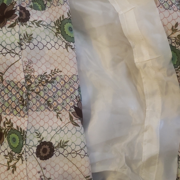 Cream Vintage Secretary Dress 70s 80s - Picture 9 of 9